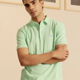 Andamen Green Regular Fit Polo T-Shirt-picture-13