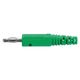 SCHUTZINGER CONN, BANANA, PLUG, 32A, GREEN, SOLDER, FK 8 L NI / GN-image-61