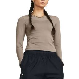 UNDER ARMOUR Brown Slim Fit Sports T-Shirt-image-30