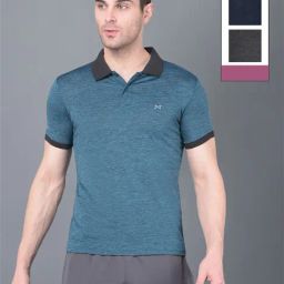 Force NXT Multicolored Regular Fit Sports Polo - Pack Of 3-image-48