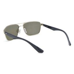 Image Grey Rectangular UV Protection Sunglasses for Men image 5