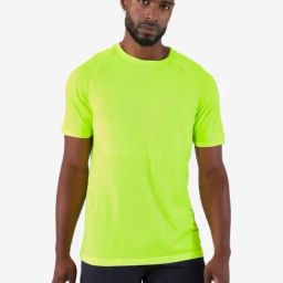 KIPRUN By Decathlon Men Yellow Regular Fit T-Shirt-96