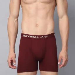 Vimal Jonney Multicolor Cotton comfort fit  Trunks Pack of 3-47