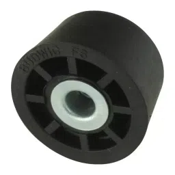 KEYSTONE RECESSED BUMPER, RUBBER, ROUND, BLACK, 728-12