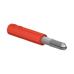 Staubli ADAPTER, 4MM DIA SOCKET, RED, 24.0163-22-43