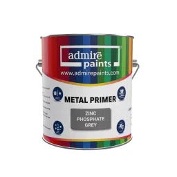 ADMIRE PAINTS Metal Primer Matt Finish Acrylic Type 20 L Zinc Phosphate Grey-17
