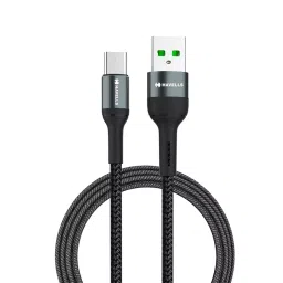 Havells USB Star Braided 65 W Black Type A to Type C Data Cable  AHNREHB000-picture-18