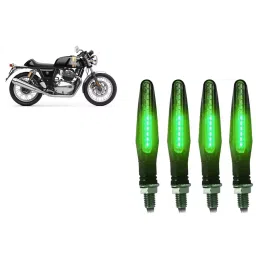 Cartronics Pen Type Green LED Indicator for Royal Enfield Continental GT 650 STD(Pack of 4 Pcs)-17