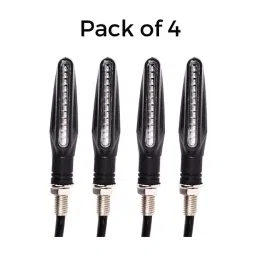 Cartronics Pen Type Green LED Indicator for Royal Enfield Continental GT 650 STD(Pack of 4 Pcs) image 2
