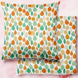 ArtzFolio Multicoloured Set of 2 Square Cushion Covers-image-77