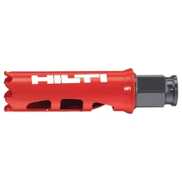 Hilti Carbide Tipped Hole Saw Smooth Shank End 22 mm Diameter, 2261196-32