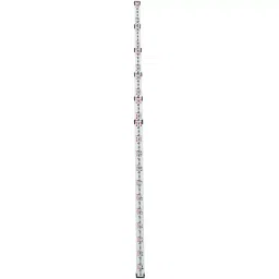 Globe Trek Leveling Staff Aluminium Silver 5 m for Survey Work, GT-305-19