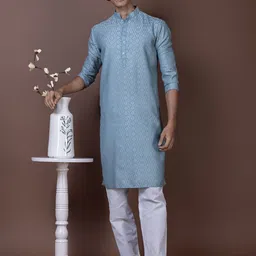 DEVOILER Men Kurta-image-57