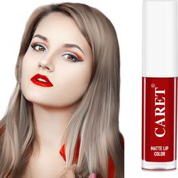 CARET ORGANIC Set Of 3 Super-Pigmented Liquid Matte Lipsticks - 6 ml - Shade3 - 4 - 6 image 5