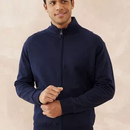 AUSK Men Fleece Lightweight Bomber with Embroidered Jacket-image-42
