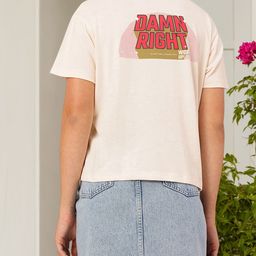 DressBerry Always Funky Typography Printed Casual Tee-picture-14