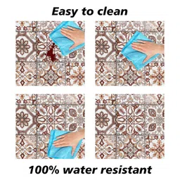 Kuber Industries Brown Polyester Water Resistant Mattress Protector image 5