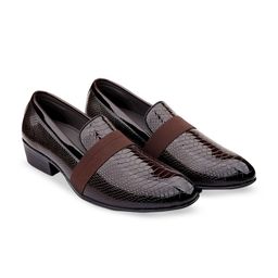 Bxxy Men Solid Synthetic Patent Regular Mojaris-image-92