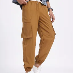 glitchez Men Urban Utility Cargo Baggy Joggers-image-52