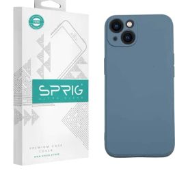 Sprig TPU Matte Back Cover for Apple iPhone 13 (Grey)-image-75