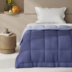 Bianca Grape & Lavender 150 GSM Silken Fiber Filling & Micro Fabric Reversible Single Comforter image 2