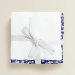 The Baby Atelier White & Blue Junior Towel-image-10
