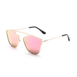 French Connection FC7415 Pink Mirrored Square Sunglasses-image-26