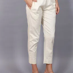 BABRU Women Straight Fit Easy Wash Trousers-image-15