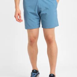 adidas Blue Regular Fit Shorts-image-24