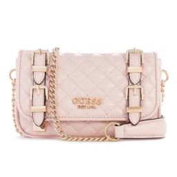 Guess Pale Rose Quilted Adam Mini Crossbody Bag-image-52