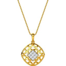 Kisna Diamond & Gold Jewellery 18k Ramani Pendant-image-38