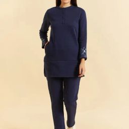 Sweet Dreams NavyTunic With Pyjamas-image-18