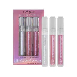 L.A. Girl Girl Beau|Phoria 3Pc Holographic Lip Gloss Set-12