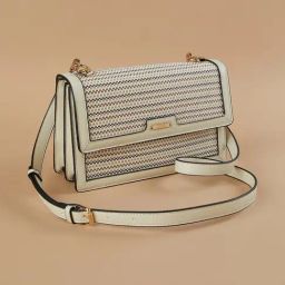 Code by Lifestyle Off White Sling Handbag-picture-31