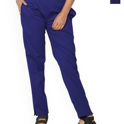 SRISARAS Women Pack Of 2 Slim Fit Mid-Rise Cotton Peg Trousers-image-96