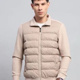 Rock.it by Monte Carlo Mens Solid Regular Fit Collared Neck Full Sleeve Jacket With Zipper Closure-image-43