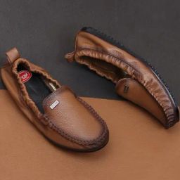 Zoom Shoes Women's Tan Casual Loafers-image-98