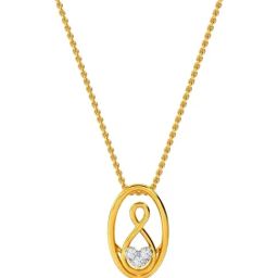 Kisna Diamond & Gold Jewellery 14k Geena Pendant-image-17