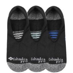 Columbia Black Polyester Printed Socks Pack of 3-image-73