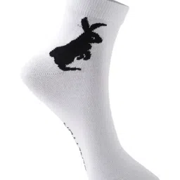 United Colors of Benetton White Regular Fit Solid Socks-image-61