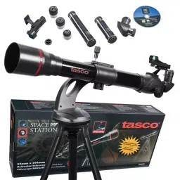 Tasco Spacestation 60 x 700 mm Refractor AZ with Variable LED Red Dot Finderscope Telescope image 2