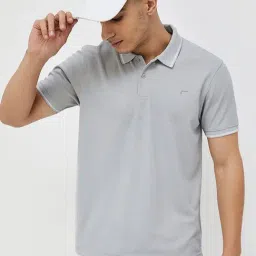 Fame Forever By Lifestyle Grey Regular Fit Sports T-Shirt-picture-43