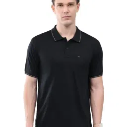 Monte Carlo Black Solid Polo T-Shirt-picture-40