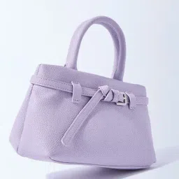 Westside Lilac Solid Sling Bag with Belt-picture-43