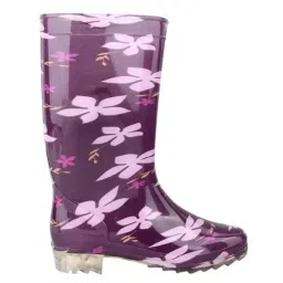 Hillson Ladies Gumboot PVC Purple Size UK6, Merikom-6-picture-29