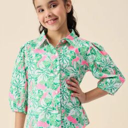 StyloBug Blue Regular Fit Printed Dress-image-93
