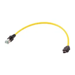 Harting Ethernet Cables ENET CABLE, IX A PLUG-RJ45 PLUG, 2M, 33480147826020-picture-22