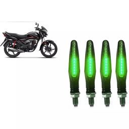 Cartronics Pen Type Green LED Indicator for Honda Shine(Pack of 4 Pcs)-13