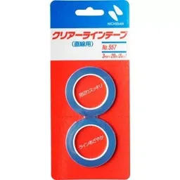 NICHIBAN Clear Line Tape Polyester Film 12 mm x 20 mm for Straight Line, NO.557 (Pack of 40 Roll)-5