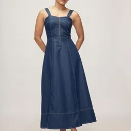 The Label Life Denim Bodycon Maxi Dress-image-49